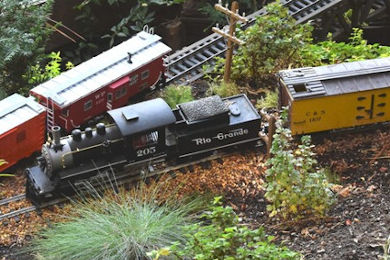 Garden trains