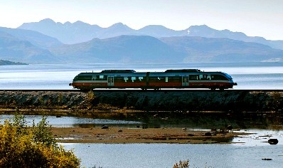 Far North Train Travel Where The Sun Shines At Midnight