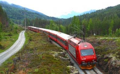 Far North Train Travel Where The Sun Shines At Midnight