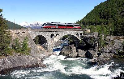 Far North Train Travel Where The Sun Shines At Midnight