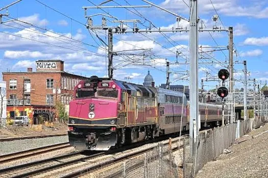 New England Trains And Fall Colors