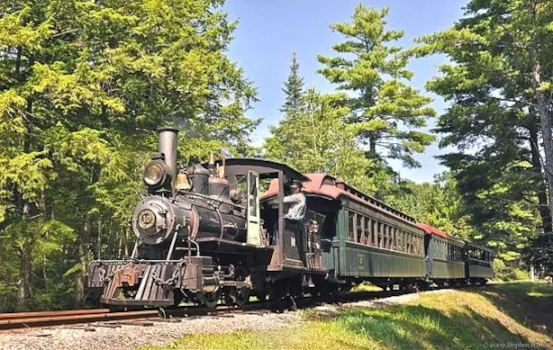 New England Trains And Fall Colors