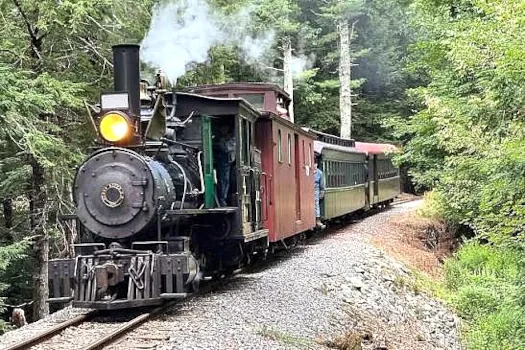 New England Trains And Fall Colors