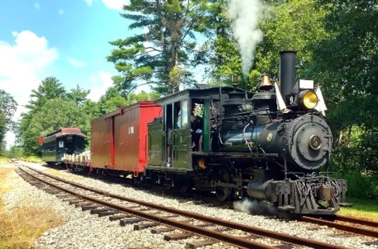 New England Trains And Fall Colors