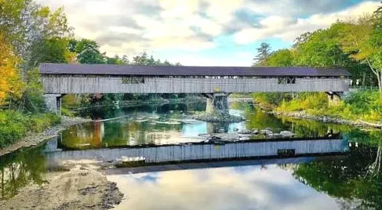 New England Trains And Fall Colors
