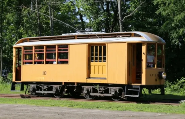 New England Trains And Fall Colors