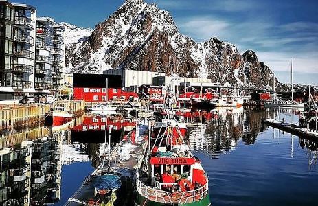 Norway Winter By Water And Rail