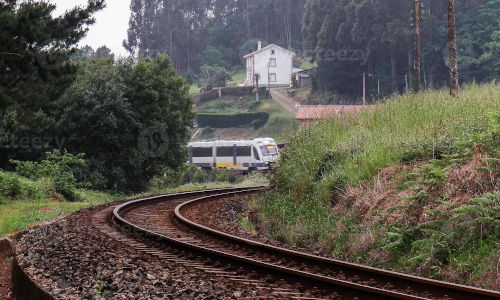 Railways and Paradores of Galicia Spain