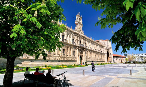 Railways and Paradores of Galicia Spain