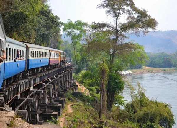 Rails And Rivers Of Thailand And Laos