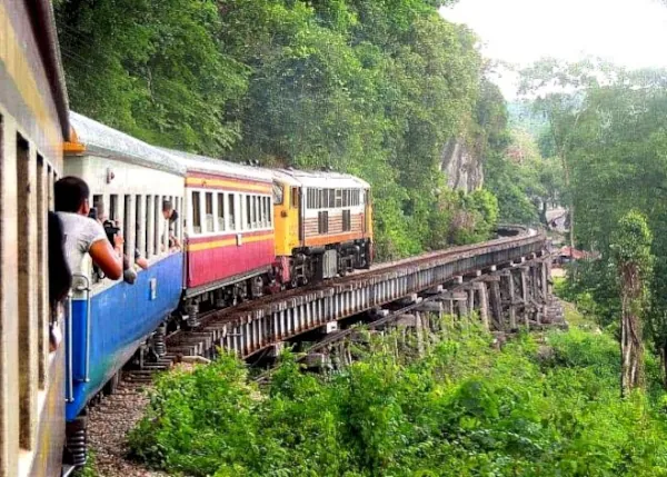 Rails And Rivers Of Thailand And Laos